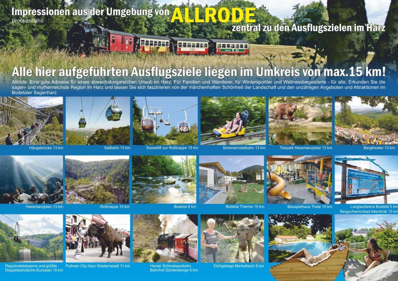 Ferienanlage Harzfreunde Allrode Esterno foto