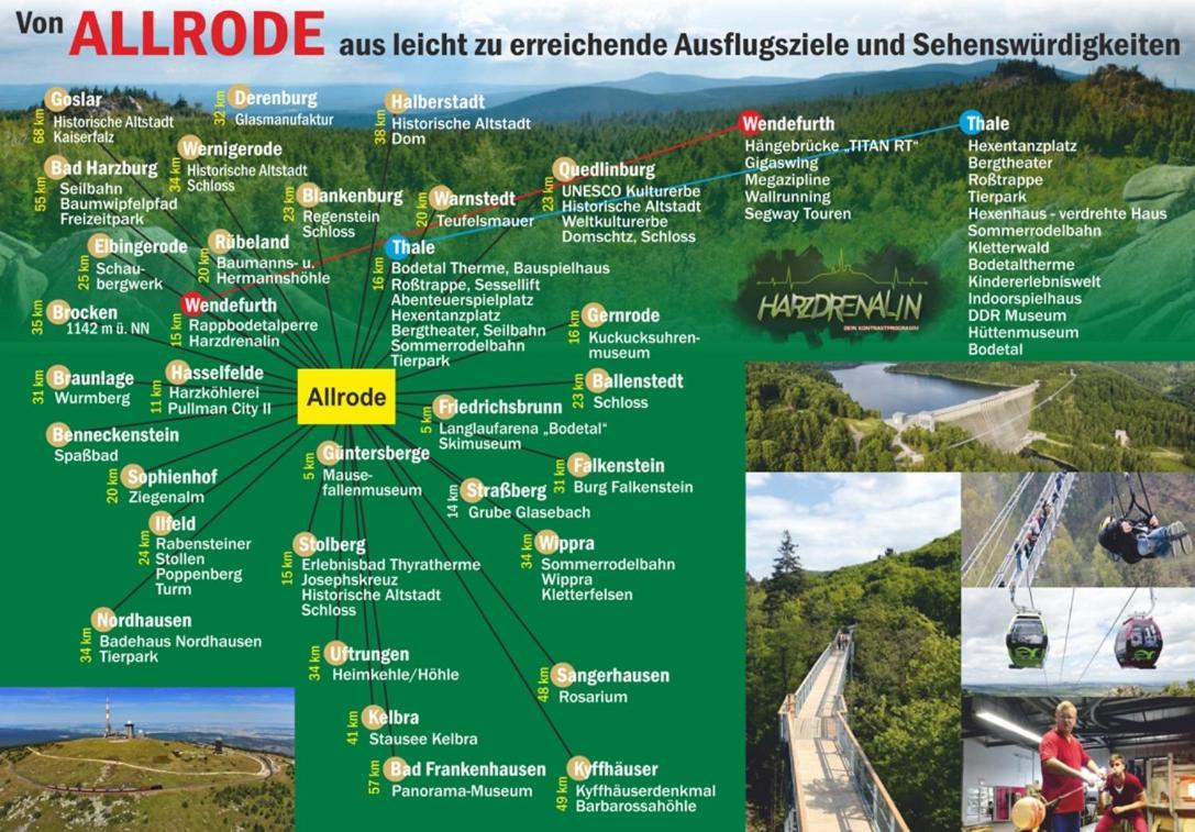 Ferienanlage Harzfreunde Allrode Esterno foto